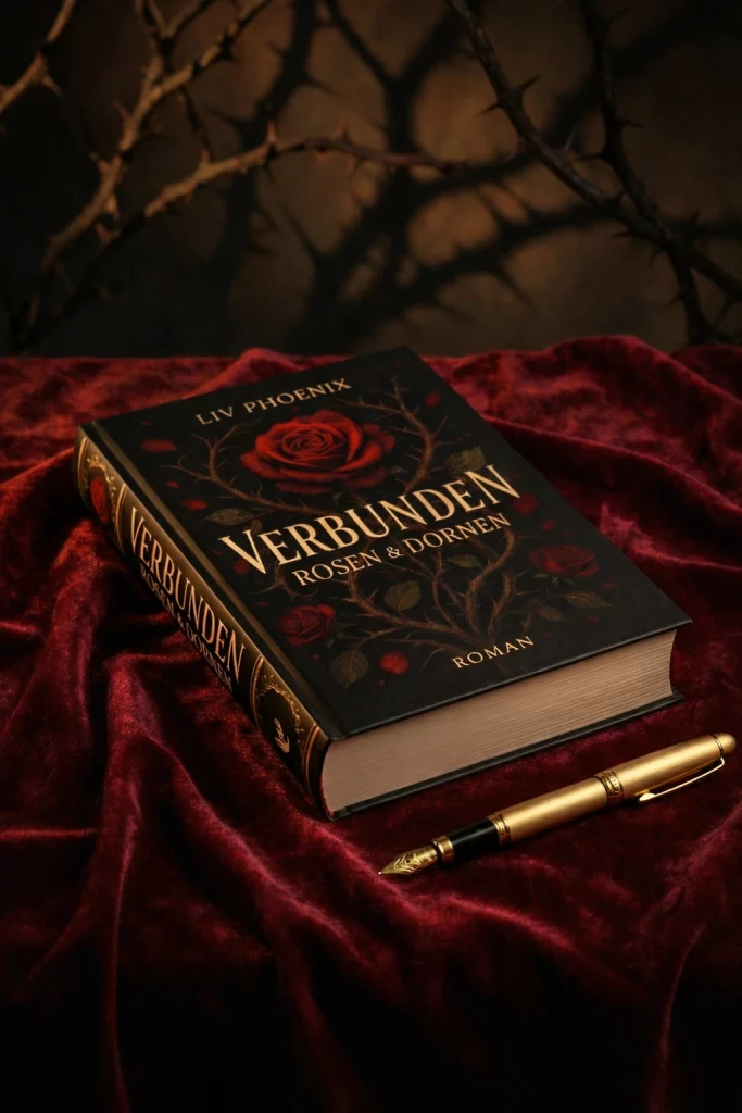 Collector's Edition Die Dornen-Krone von Verbunden – Rosen & Dornen von Liv Phoenix. Exklusives Hardcover, Farbschnitt und Support für den Divera Tribe. Dark Romantasy Epos aus Soest.